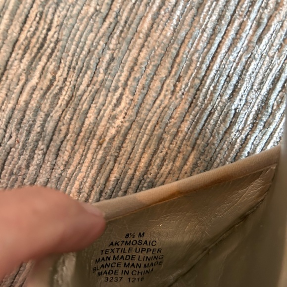 Anne Klein Sport Metallic Wedge Sandals - Picture 5 of 15